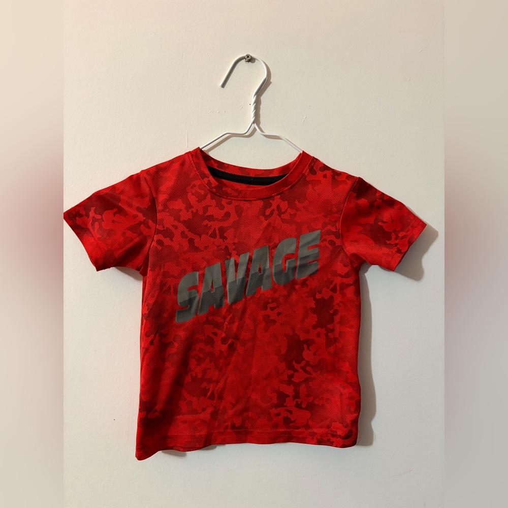 Boys bcg size 2T Savage Red T-Shirt Tote11